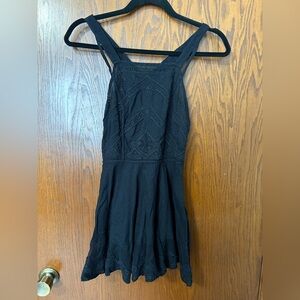 🔥Free People Elegant Black Lace Dress size XS women